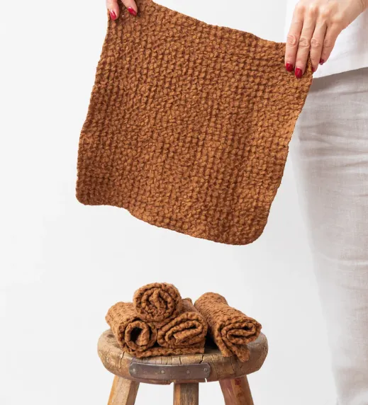 Waffle Face Cloth Set